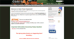 Desktop Screenshot of codyspower.com